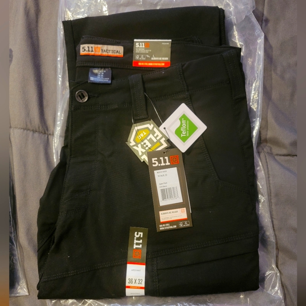 5.11 Mens Tactical Apex Pants 36×32